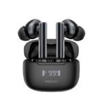 Recci REP-W77 Warrior TWS In-ear Bluetooth Handsfree Earphones with Charging Case Black