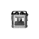 Recci REP-W36 Wandering Planet Earbud Bluetooth Handsfree Earphones with Charging Case Gray - Image 2