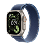 Watch Apple Watch Ultra 3 (2025) 5G 49mm Natural Titanium Case with Trail Loop M/L - Blue/Bright Blue