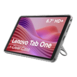 Tablet Lenovo Tab One 4GB RAM 128GB WiFi with Clear Case - Grey