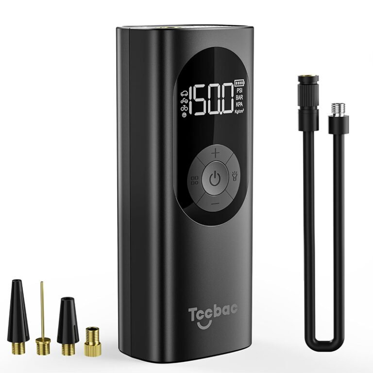 TCCBAC TC-AP01 Τρόμπα Αυτοκινήτου 150PSI Επαναφορτιζόμενη 12V