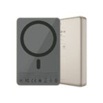 Recci RPB-W36 Ultra-Slim PD 20W Fast Charging Wireless Powerbank 15W 10000mAh Gold