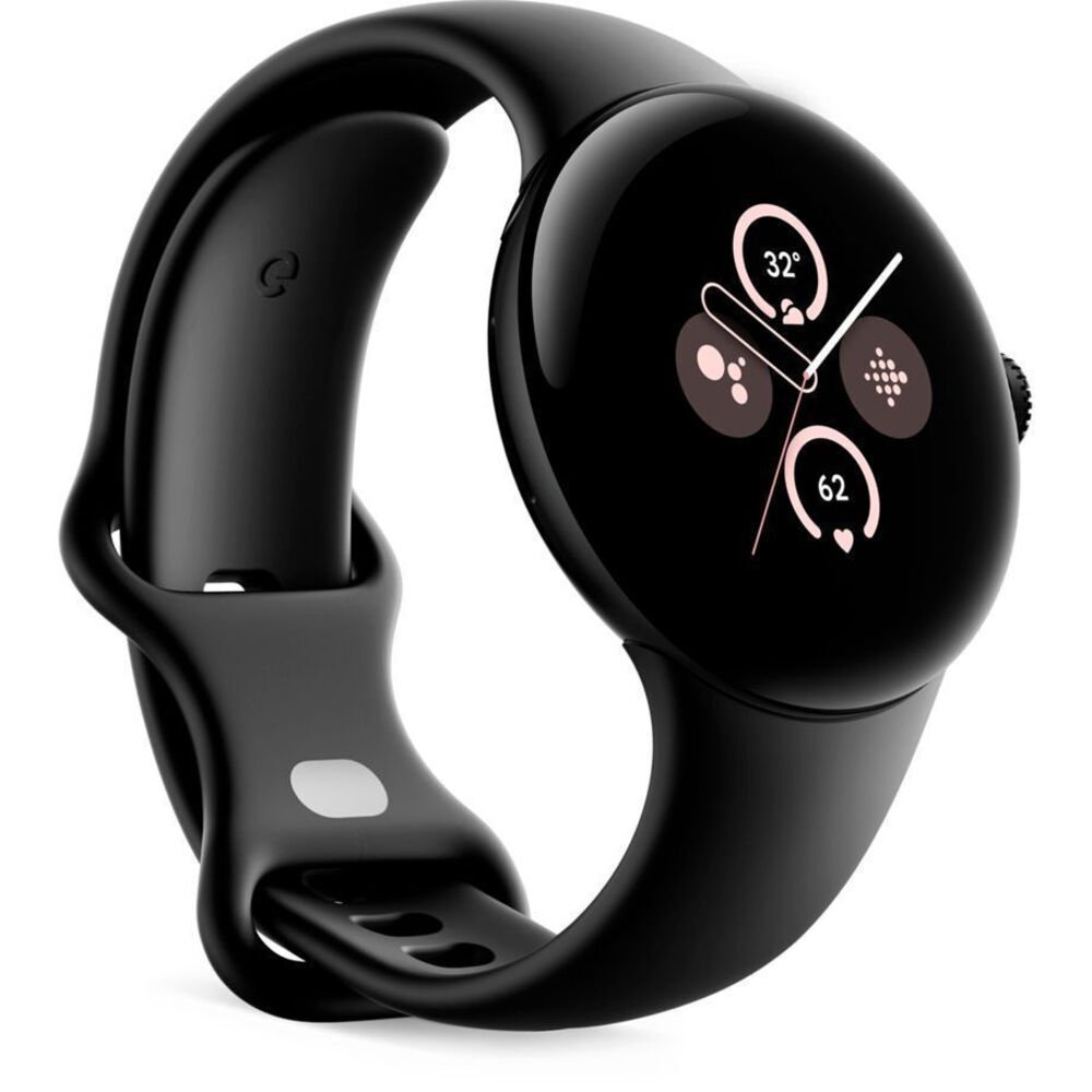 Εκθεσιακό Google Pixel Watch 2 Aluminium 41mm με Παλμογράφο (Matte Black / Obsidian Active Band) - - Image 1