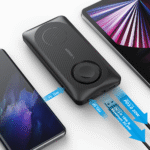 Veger W1156 All In One - MagMulti Wireless MagSafe Power Bank 10000mAh 15W with USB-A Port and USB-C Port Black - Image 3