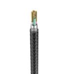 Veger V105 Braided USB to Lightning DATA Cable Μαύρο 1.2m - Image 2
