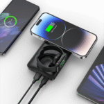 Veger W1156 All In One - MagMulti Wireless MagSafe Power Bank 10000mAh 15W with USB-A Port and USB-C Port Black - Image 4