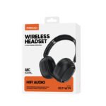 RECCI REP-W79 - ANC Noise Cancellation Wireless Headset - Black - Image 2