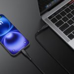 VEGER V106 60W Type-C to Type-C Charging & Data Sync with Quick Charge 1.2M - Black - Image 2