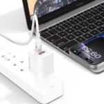 RECCI RC83E - 35WGaN Fast Charging USB-C + USB-A |QC3.0 - White - Image 3
