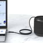 Recci RDS-A26 Aux Cable 3.5mm male Lightning 1m - Black - Image 3