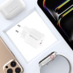 RECCI RC83E - 35WGaN Fast Charging USB-C + USB-A |QC3.0 - White - Image 4