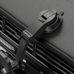 Recci RHO-C39 360 Degree Rotating Suction Cup Car Phone Holder Black - Image 4