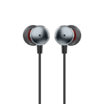 RECCI REP-L38 - Metal Wired Earphone In-ear Design - Silver Gray - Image 2