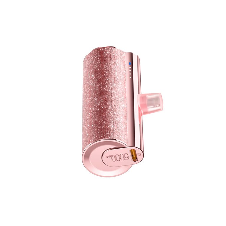 Veger W0573P Lipstick-Lightning Power Bank 5000mAh 12W Ροζ