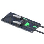 RECCI RS12CL - WARRIOR PD20W Type-C To Lightning Cable Braided Wire + Aluminum Alloy 2M - Black - Image 2