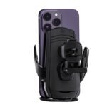 RECCI RHO-C27 -  Wireless Charging Car Holder 15W - BLACK - Image 3