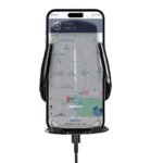 RECCI RHO-C27 -  Wireless Charging Car Holder 15W - BLACK - Image 4