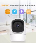 AJCLOUD 638JD3 IP Κάμερα Παρακολούθησης Wi-Fi U/traHD+ 3MP με Αμφίδρομη Επικοινωνία - Image 2