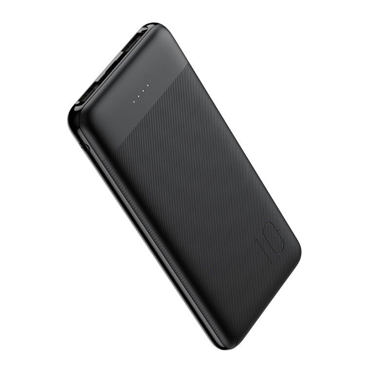 Veger A11S Power Bank 10000mAh 20W με 2 Θύρες USB-A και Θύρα USB-C Power Delivery / Quick Charge 3.0 Μαύρο