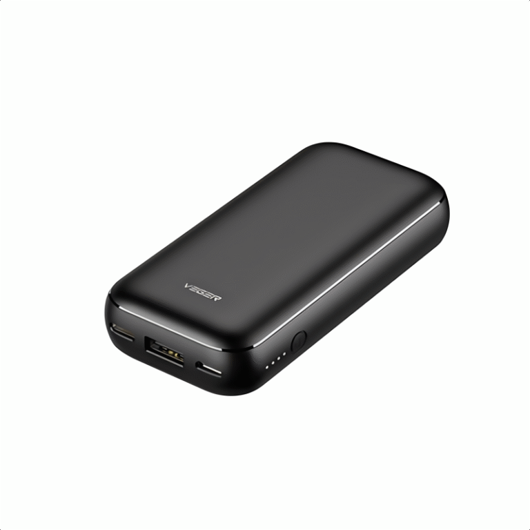 Veger S10 Power Bank 10000mAh 20W με Θύρα USB-A και Θύρα USB-C Power Delivery / Quick Charge 3.0 Μαύρο