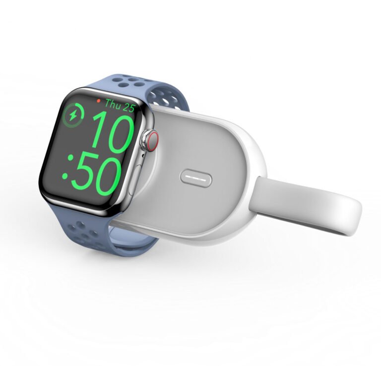 Veger W0102 1200mAh 2.5W Mini Portable Wireless Magnetic Wearable Charger Apple Watch