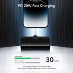 Veger W0558P Power Bank 5000mAh 20W με Θύρα USB-Lightning Fast Charging Μαύρο - Image 3