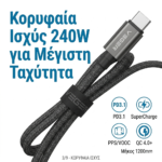 PD 3.1 QC 4.0 Fast Charging Cable with Digital Display