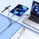 VEGER V730 - Multi-Functional 3-in-1 Fast Charging Cable | 92W Power Delivery & Smartwatch Wireless Charger - Image 3