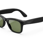 Ray-Ban Meta Wayfarer Gen1 Glasses with AI - Shiny Black/Green G-15