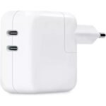 Apple 35W Dual USB-C Port Power Adapter - White