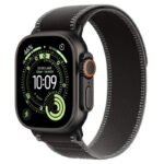 Watch Apple Watch Ultra 3 (2025) 5G 49mm Black Titanium Case with Trail Loop S/M - Black/Charcoal