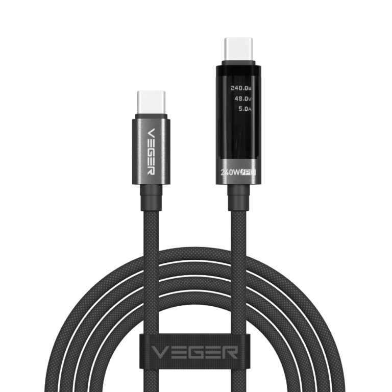 VEGER DC120 240W USB-C to USB-C Cable