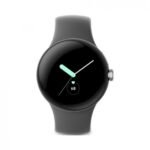 Watch Google Pixel Watch LTE 41mm Polished Silver Case with Sport Band - Chalk